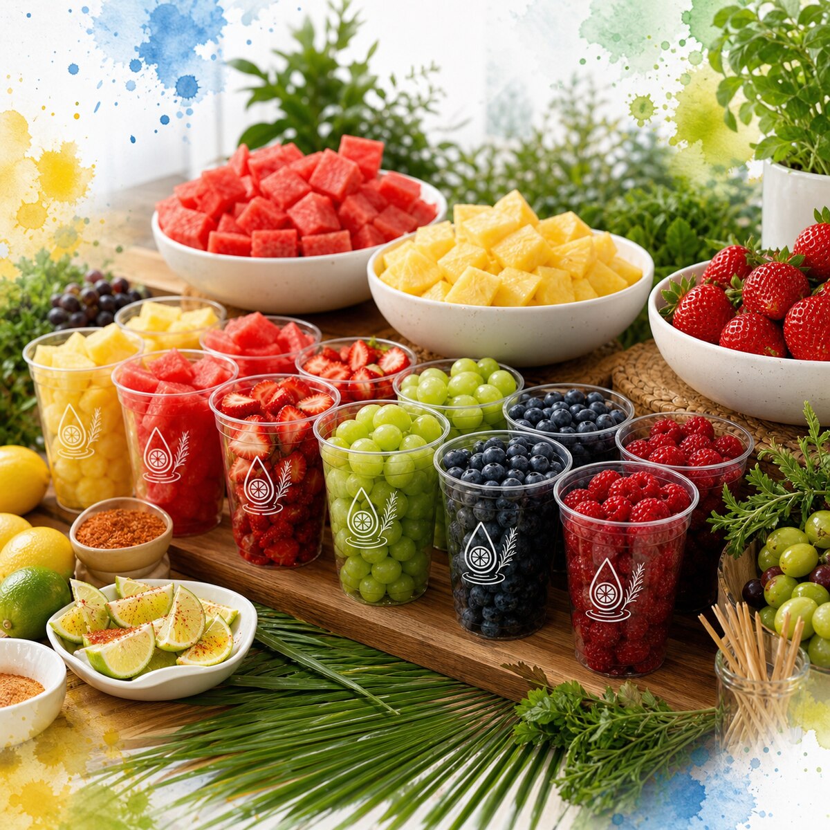 Fresh-cut fruit, same-morning prep