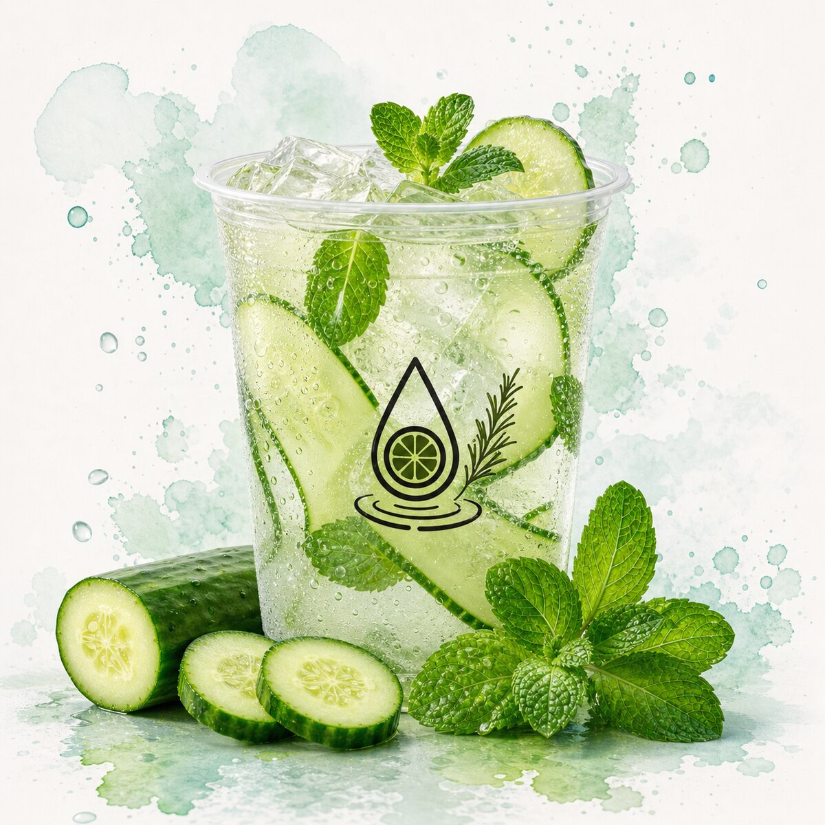 Cucumber Mint Water